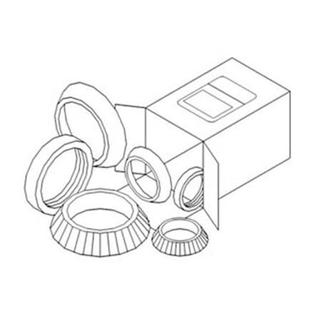 Aftermarket Wheel Hub Bearing Kit Fits Massey Ferguson 165 253 255 275 283 290 360 WBKMF6